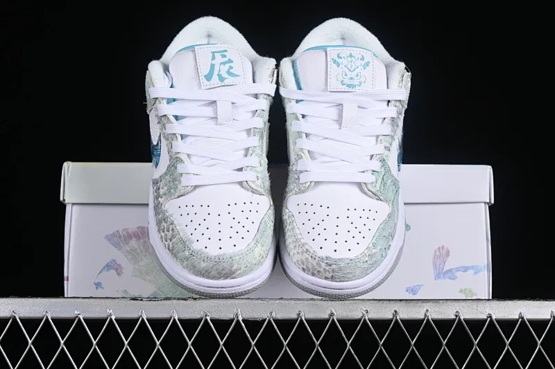 All Categories Nk SB Dunk Series Nk SB Dunk Low Low-top sneakers Nk Dunk Low CNY Year of the Dragon limited New Chinese style customization Steam Puppet-Third Prince Ao Bing SB low-top casual sneakers DV0831-101